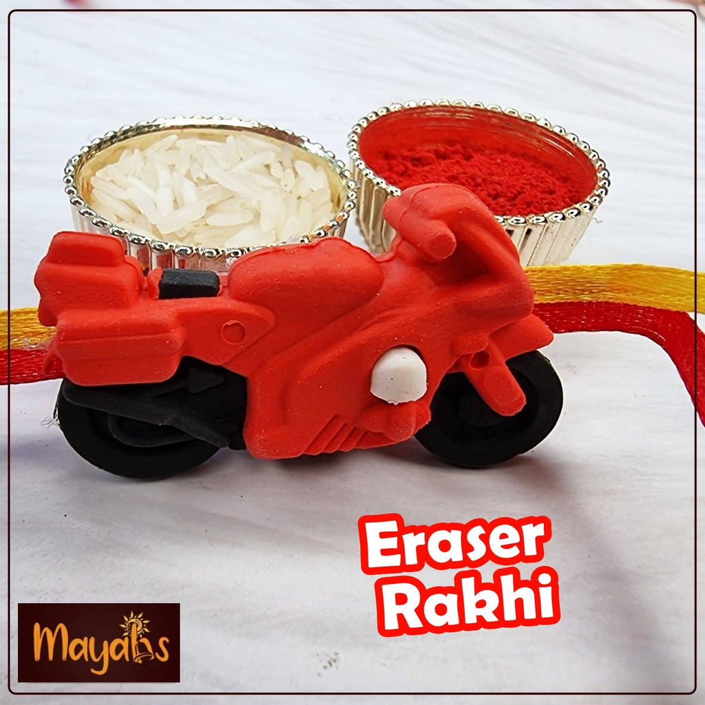 Bike Eraser Rakhi