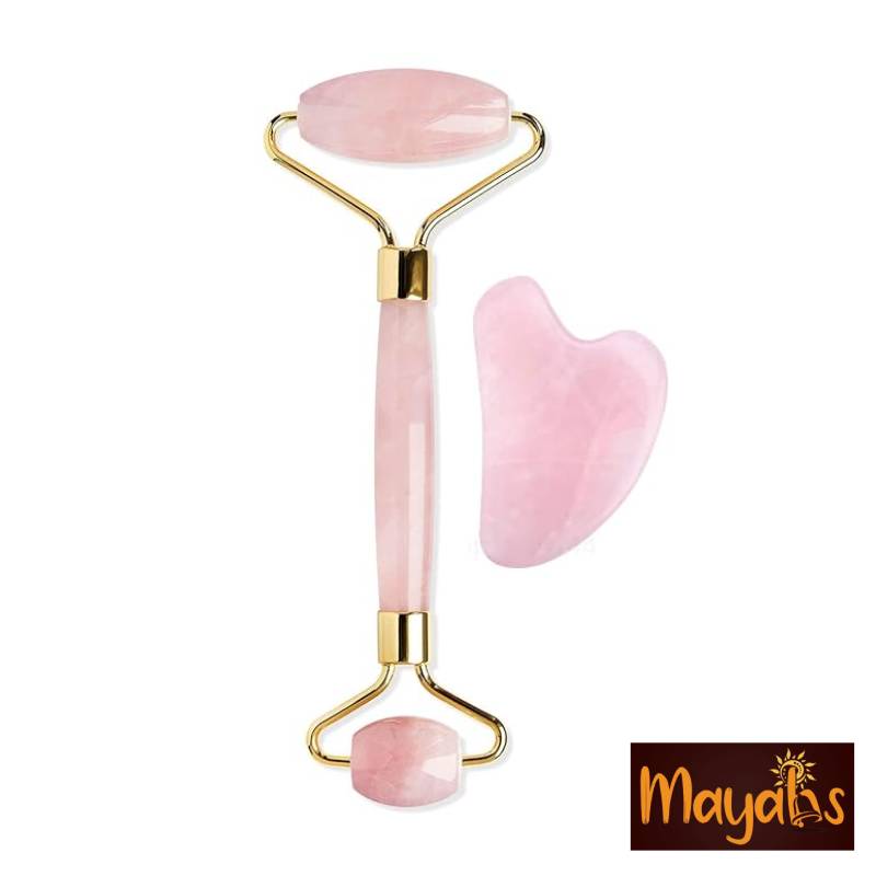 Rose Quartz Roller & Gua Sha