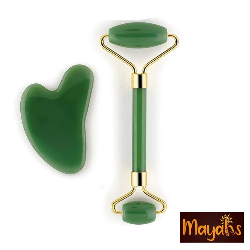 Jade Quartz Roller & Gua Sha