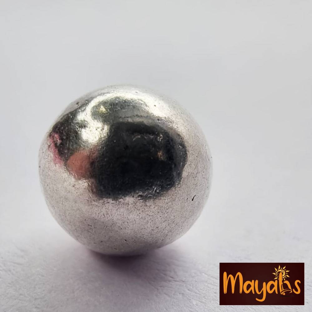 Solid Pure Silver Ball