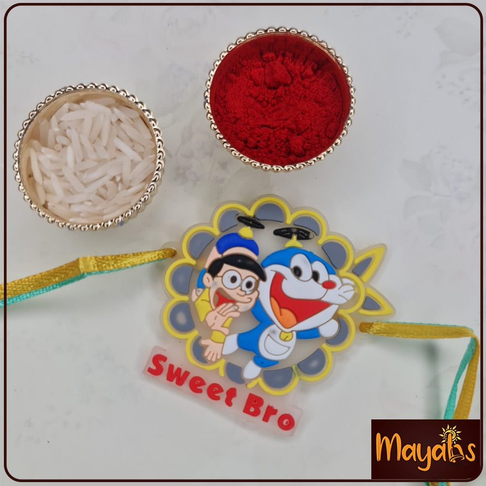 Sweet Bro Doraemon Rakhi