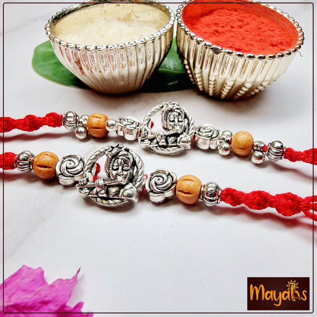Krishna Blessing Rakhi Combo